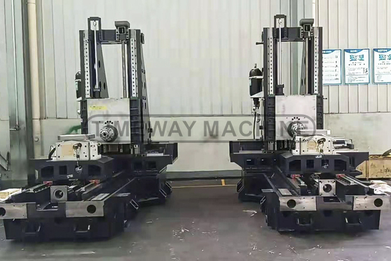 Centre d'usinage horizontal CNC à trois axes de 12 T pour l'usinage des métaux et des métaux