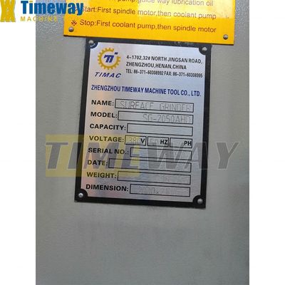 Supérieur SG-2050AH broyeur de surface de selle avec 560 mm Table Voyage Année 2023