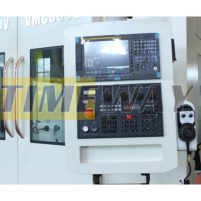 Centre d'usinage vertical de haute précision VMC850G 3 axes avec une grande précision de positionnement