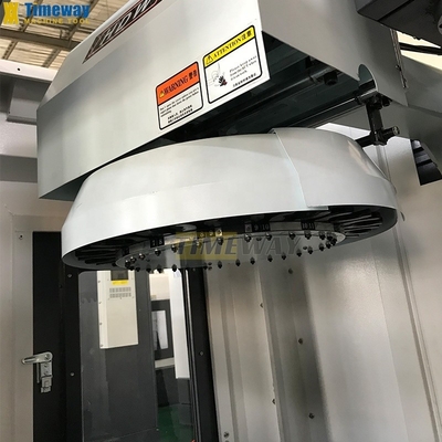 Centre d'usinage vertical de production d'acier avec contrôleur GSK et déplacement vertical de 450 mm