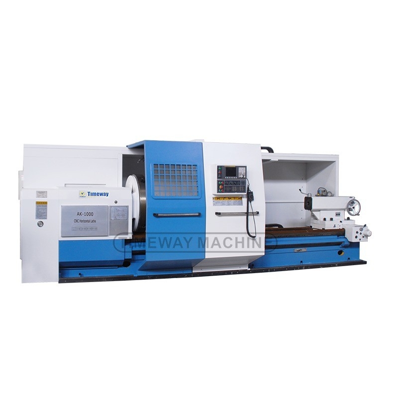 320 tours par minute Max. Vitesse de la broche de type intégré à lit plat machine à tourner le tour CNC