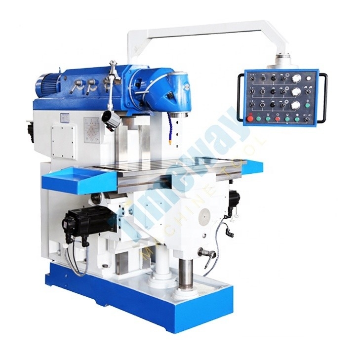 Machine de fraisage de type ram de haute précision à 2 axes RUM500 avec déplacement à l'axe X de 1200 mm