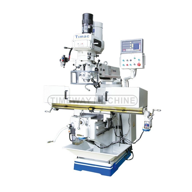 Machine de fraisage à tourelle à charge moyenne à production de volume moyen avec broche à fuseau ISO40