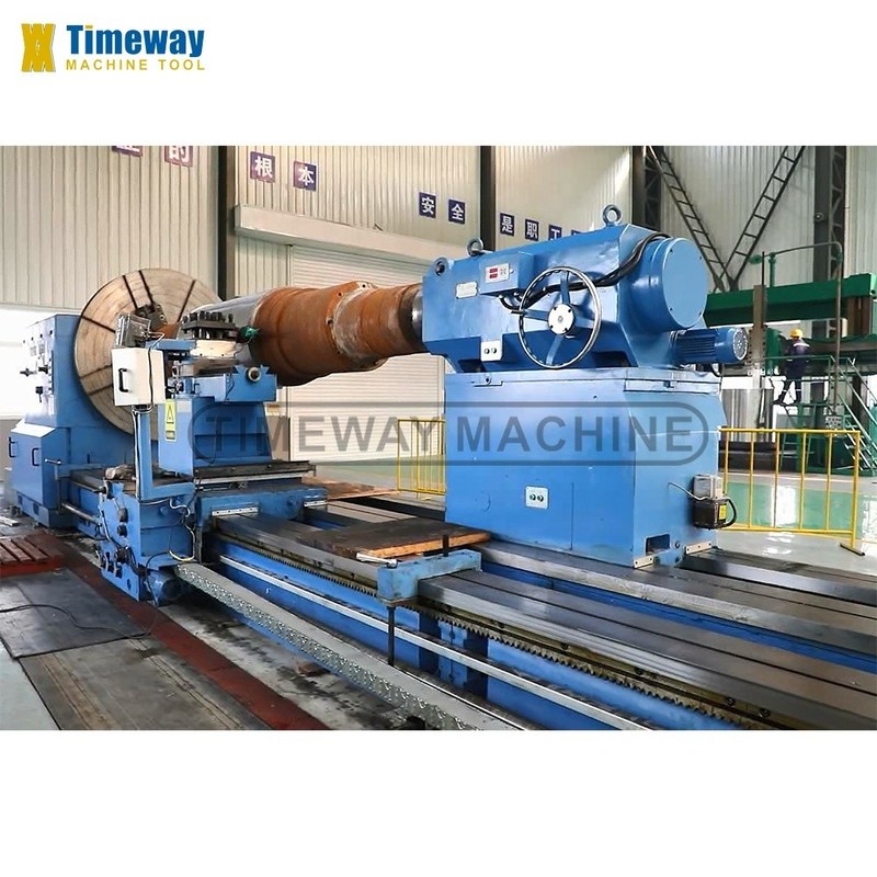 Rigidité élevée 1 7 fuseau conique 300 mm Queue de queue de queue Voyage géant type Torno machine