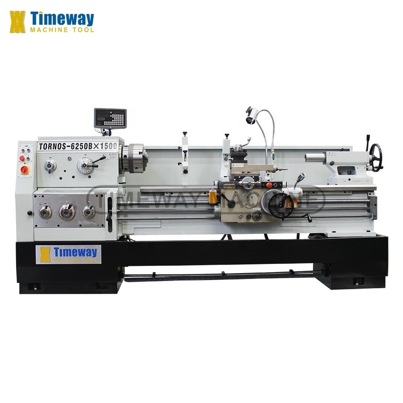 Machine-outil de tour à lit plat horizontal avec balançoire de 500 mm et étrice de plume à queue MT5