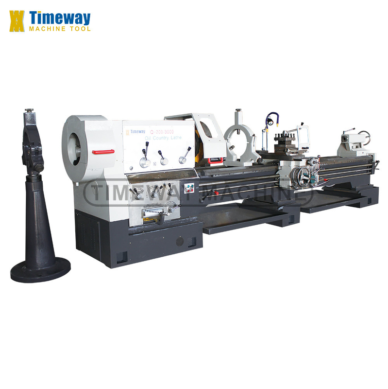 11kW puissance du moteur à broche Q-200 machine à tour à fil de tuyau pour diverses applications