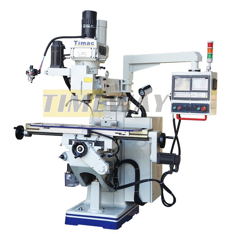 KTM250 Votre choix ultime pour la machine de fraisage à tourelle CNC avec table de déplacement Z mm 103