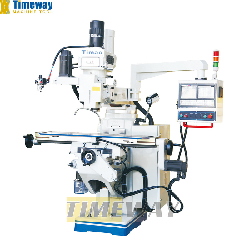 Machine de fraisage à tourelle verticale universelle CNC Systemn KTM250 pour la production industrielle