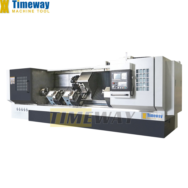 Machine à tourner à plat incliné CNC Timeway CK-63 /torno CNC avec un diamètre de tournage max. de 550 mm