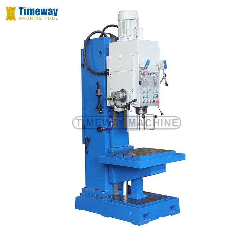 Max. diamètre de forage. mm 63 conception de la machine de forage verticale de type boîte-colonne de genou