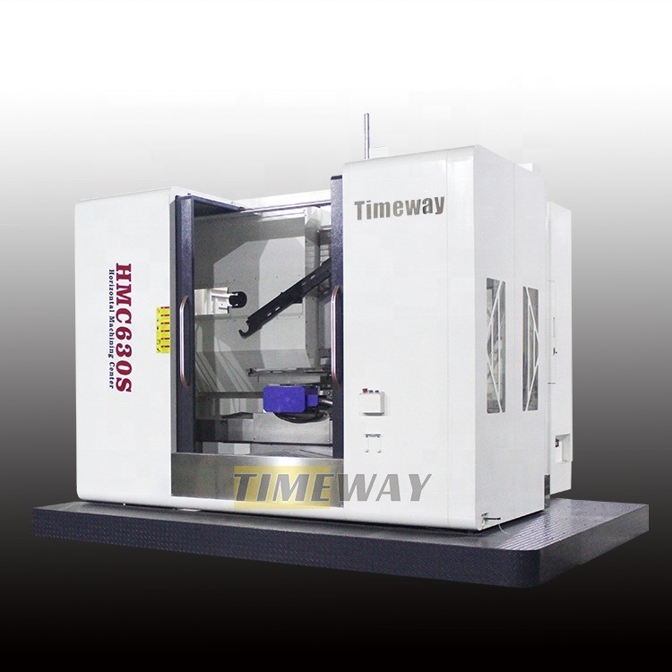 Meilleur centre d'usinage de fraisage horizontal CNC avec type croisé de broche unique