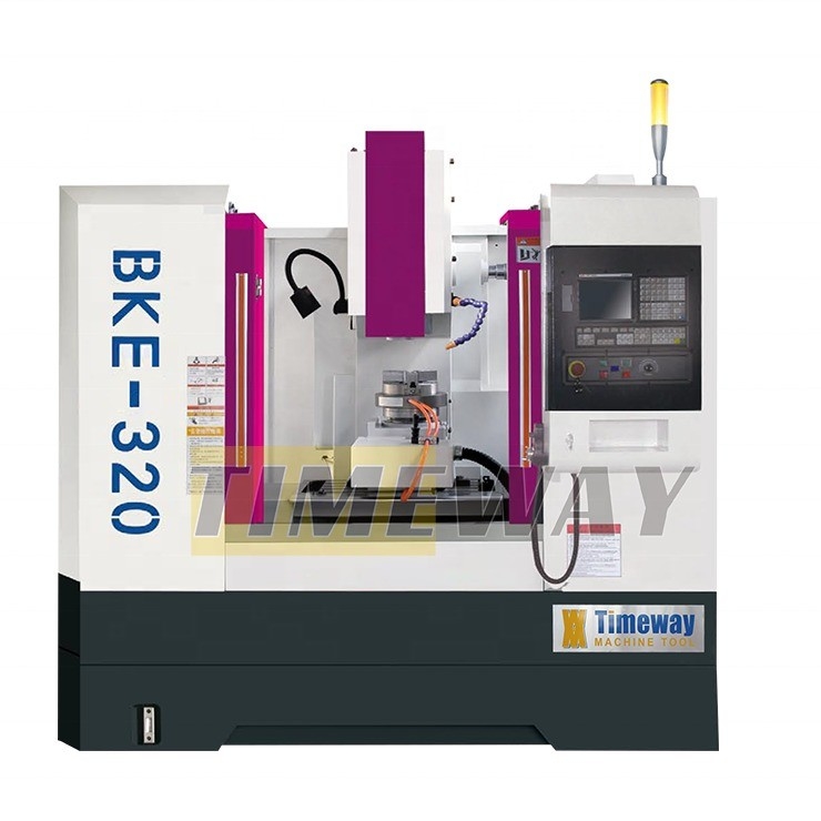 Machine de fente verticale CNC de petit type 460*320mm Table de travail Voyage KND1000M Contrôle