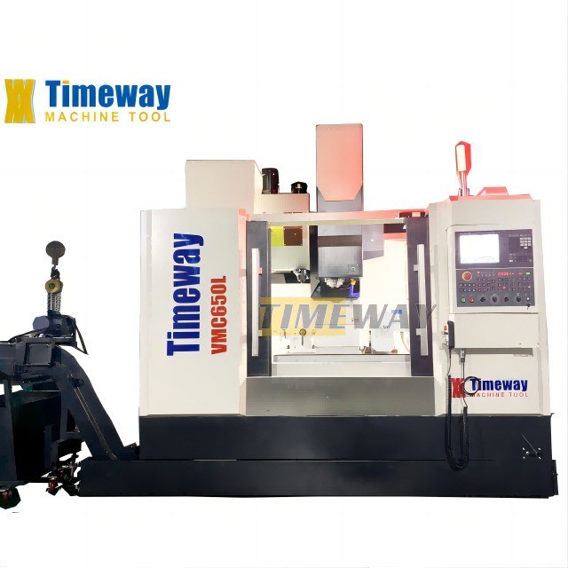 Équipement de pointe des ateliers de matériaux de construction Centre d'usinage vertical VMC650L à 3 axes